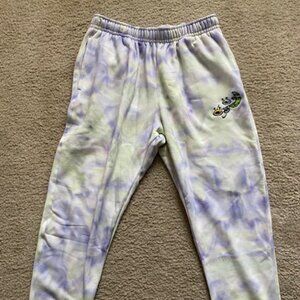 NWT Mens Nike Sportswear Tie-Dye Embroidered Fleece Joggers Sweats Size XL